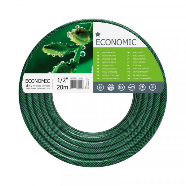 Wąż ogrodowy CELLFAST ECONOMIC 1/2" 20 m