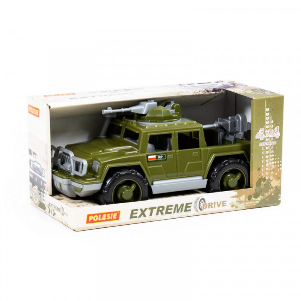 Samochód-pickup wojskowy "Obrońca" z 2-ma karabinami maszynowymi (PL) (w pudełku)