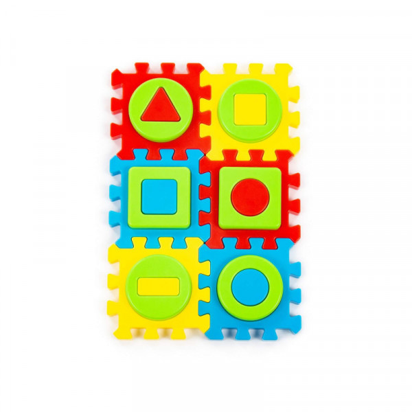 Zabawka edukacyjna "Puzzle" Nr1 (12 elementów) (w woreczku)