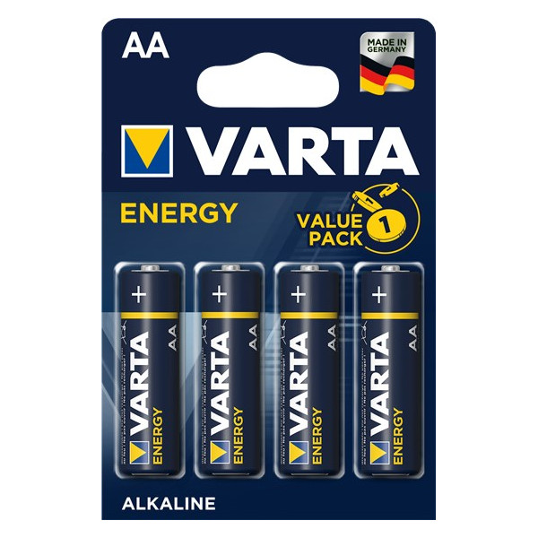 Zestaw baterii alkaliczne VARTA Energy LR6 AA