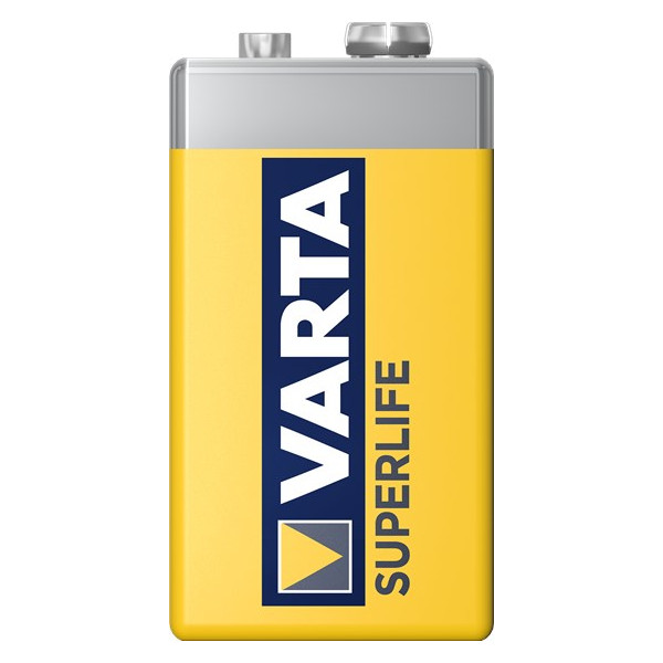 Bateria cynkowo-węglowe VARTA Superlife 9V 6F22