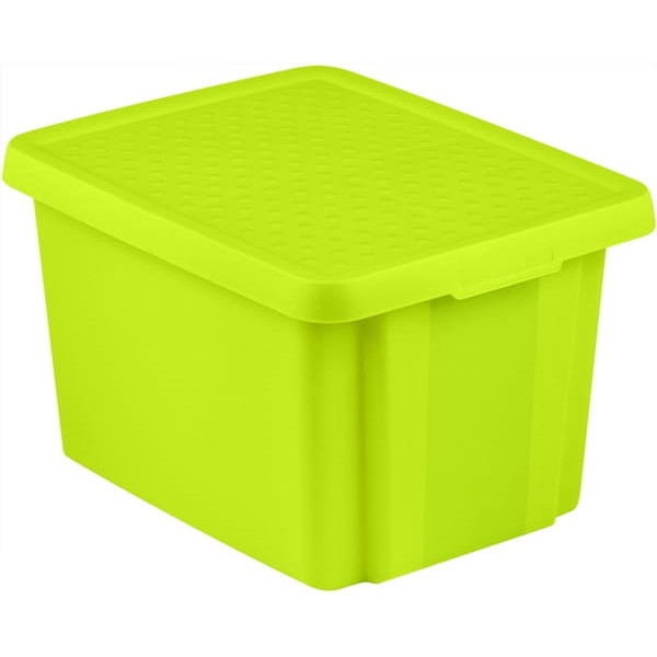 Pojemnik Pudełko z pokrywą essenstials 26L Zielony